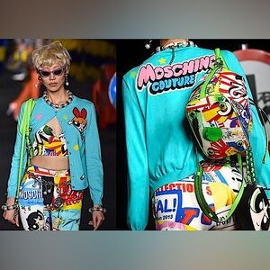 Moschino Couture Jeremy Scott Powerpuff Girls Tote Bag